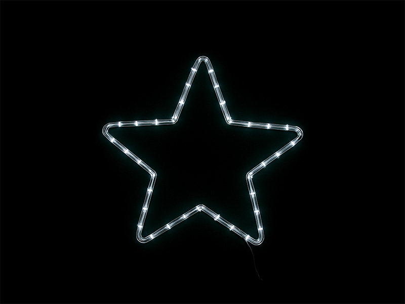 ARMAÇÃO LUMINOSA LED ESTRELA 100X100cm 12W 220V UNICA