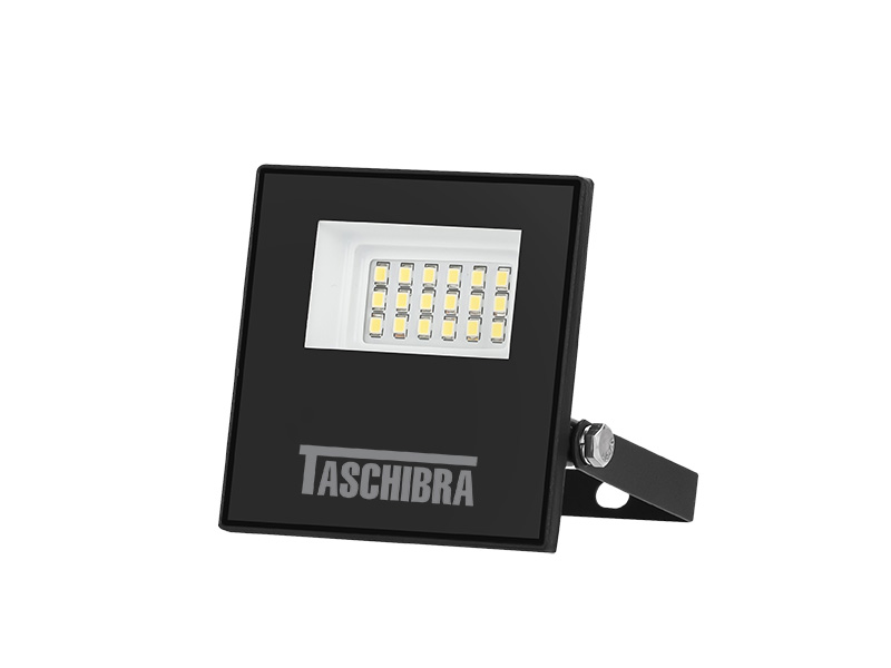 REFLETOR TR LED 20W SLIM VERDE PRETO