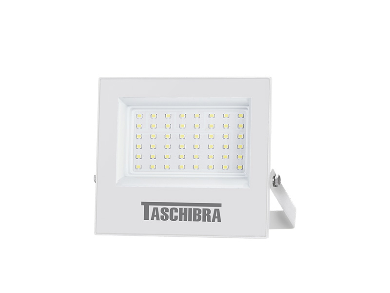 REFLETOR TR LED 50W SLIM VERDE BRANCO