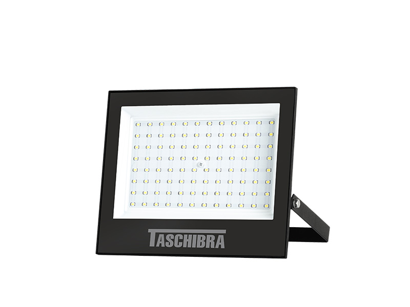 REFLETOR TR LED 100W 3000K PRETO
