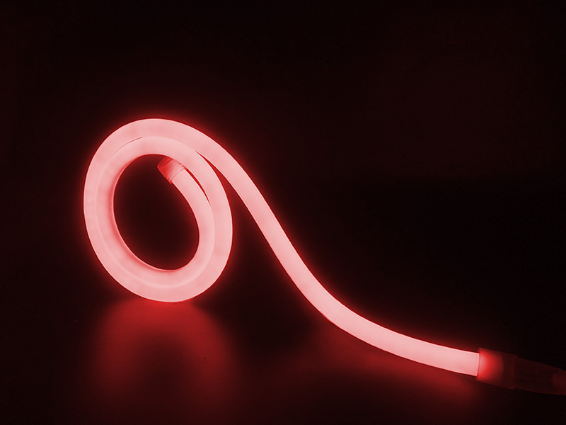 NEON FLEX 360° LED PRO 8W 25M 127V IP65 VERMELHA