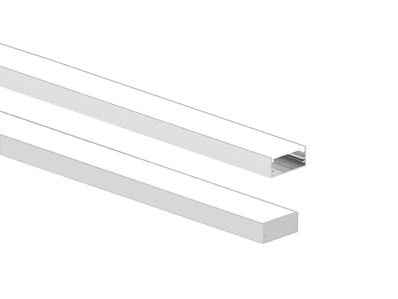 PERFIL LED TASCHIBRA ZENITH 50X21 SOBREPOR 21X50X1000mm BRANCA