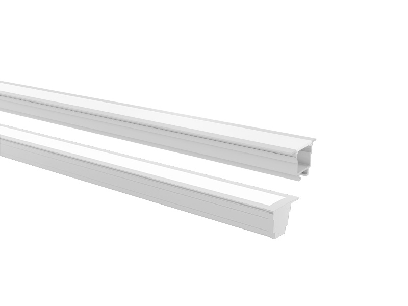 PERFIL LED TASCHIBRA VERTEX 25X17 EMBUTIR 17X25X3000mm BRANCA