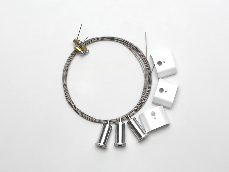 Imagem do produto KIT PENDENTE 2M PARA PERFIL SPIRE 35X45 DE 3M BRANCA na categoria ACESSÓRIOS