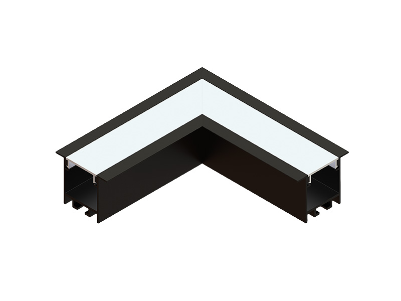 EMENDA L APEX 35x28 TETO/TETO PRETO FOSCO