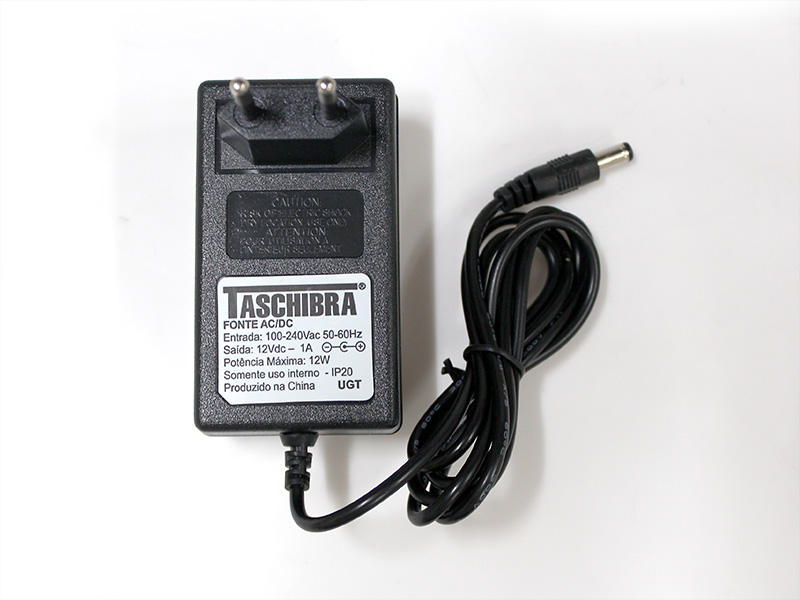 FONTE CHAVEADA ADAPTADORA 12W AUTOVOLT 12VDC 1A