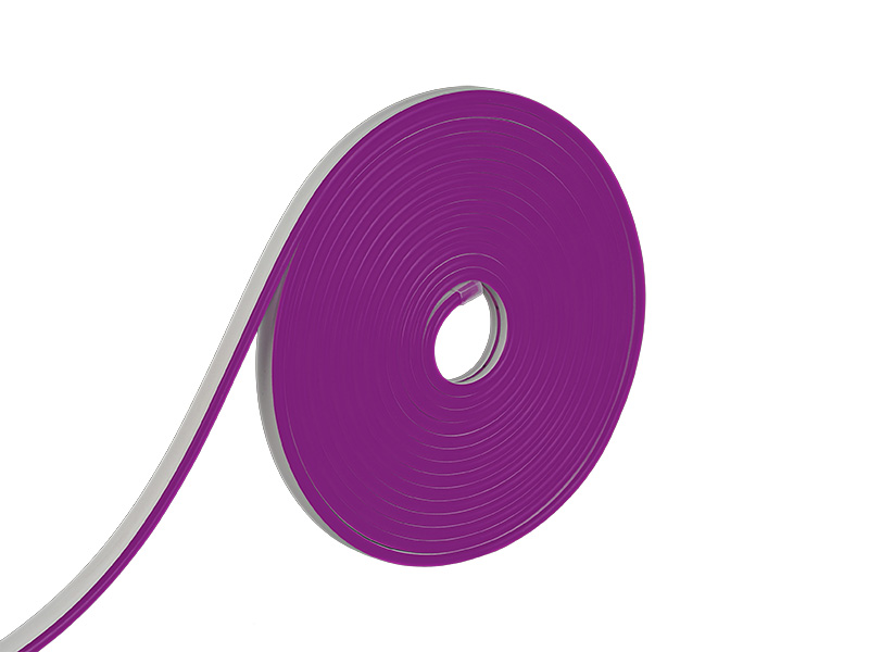 FITA LED NEON FLEX 8W 120 LEDS/M 25M 12V IP65 VIOLETA