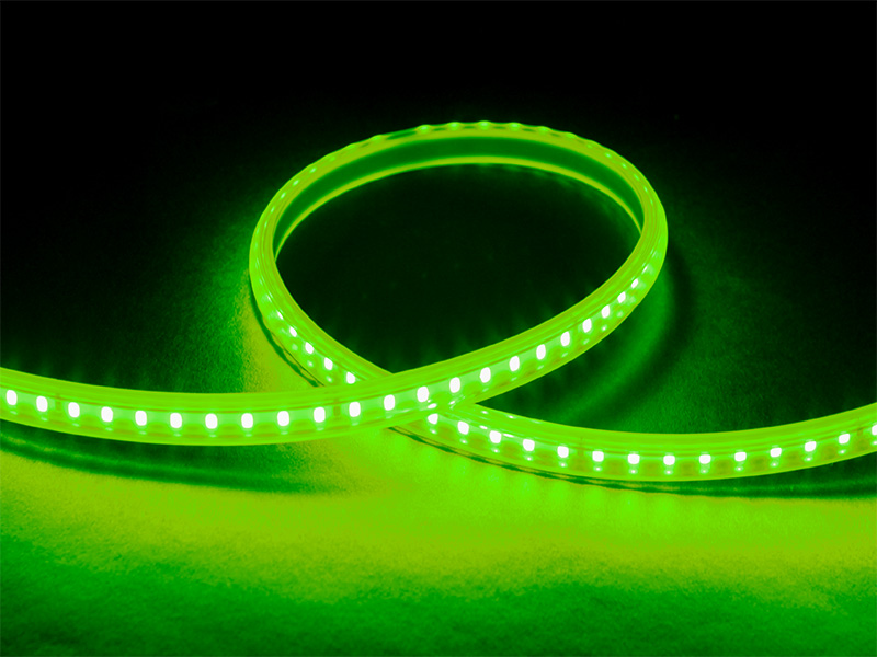 FITA LED TECHCORD 5W 60 LEDS/M 5M 220V IP65 VERDE