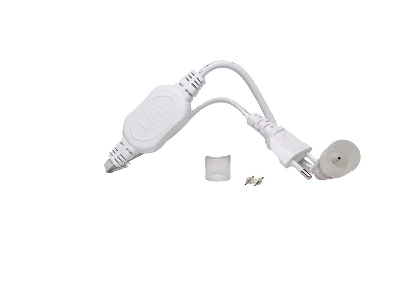 A57 CABO DE FORÇA P/ FITA LED NEON FLEX 360° 1PÇ UNICA