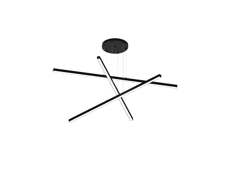 PENDENTE LED TASCHIBRA TRIO APEX 1100 6500K PRETO FOSCO