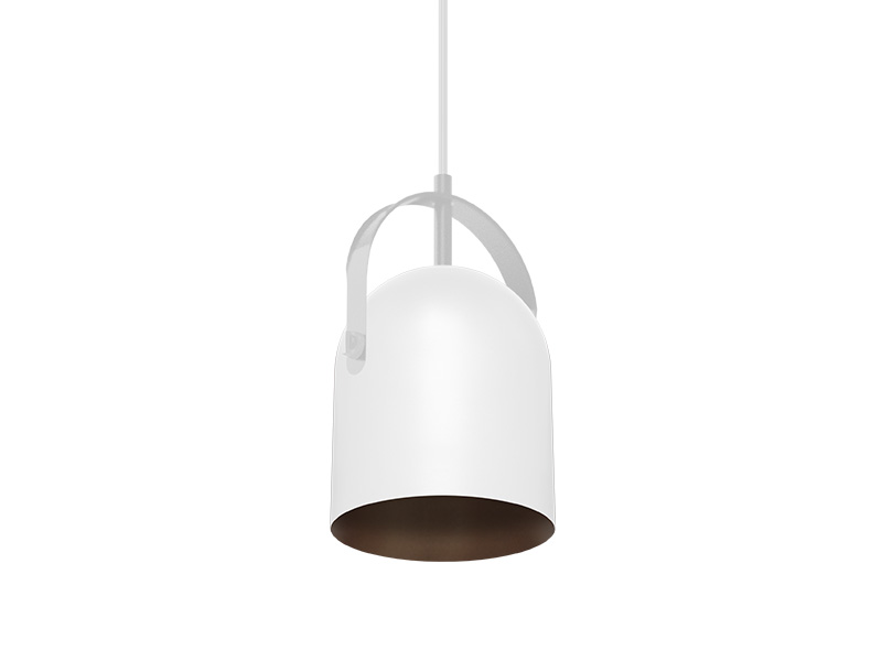 PENDENTE TASCHIBRA BELL 1XE27 BRANCO F.+ COBRE