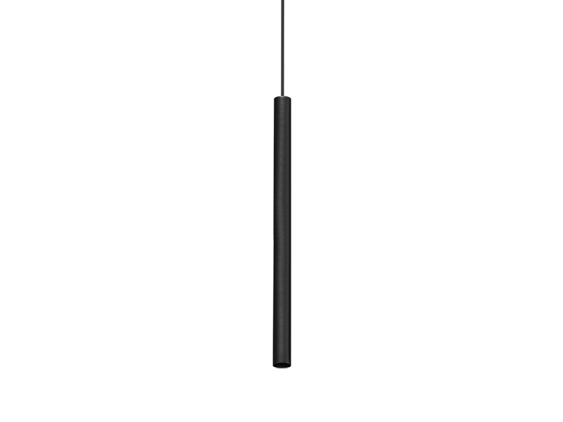 PENDENTE TASCHIBRA TABLI 600MM MR11 PRETO FOSCO
