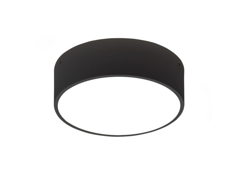 PLAFON TASCHIBRA RING 4XE27 PRETO FOSCO
