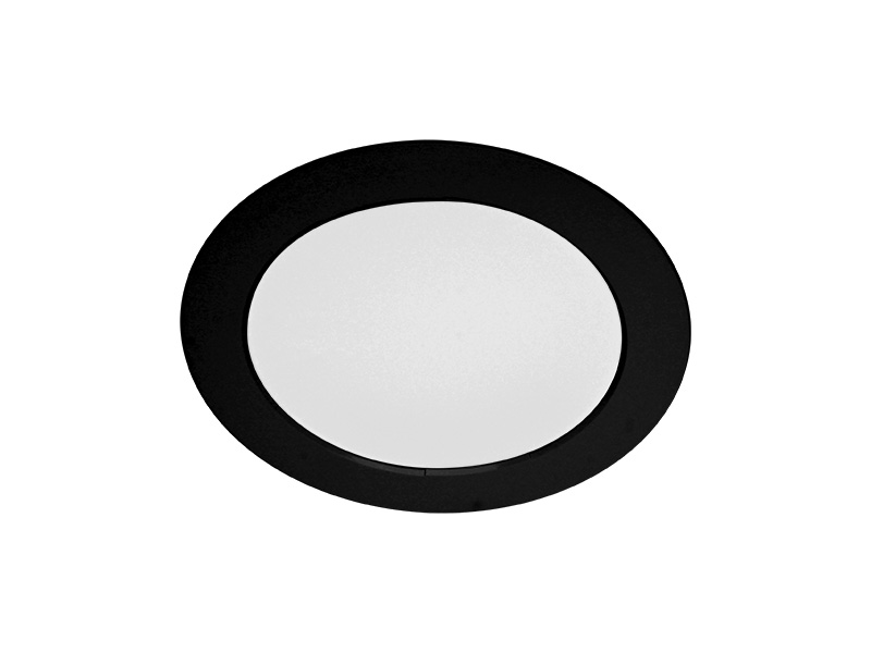 PAINEL LED 24W LYS REDONDO EMBUTIR PRETO 4000K