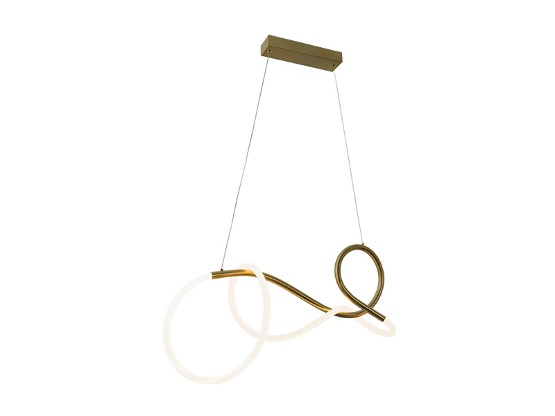 PENDENTE LED TASCHIBRA SCIENCI 3000K 30W OURO