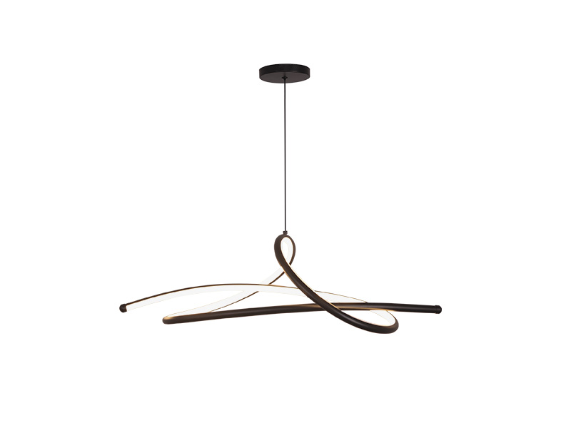 PENDENTE TASCHIBRA LED TRENTO 3000K 32W PRETO