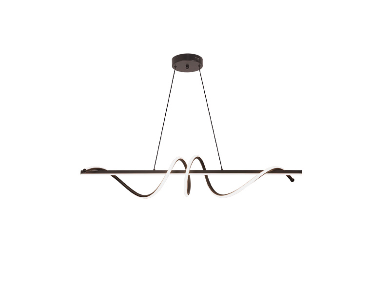 PENDENTE TASCHIBRA LED MUNIQUE 3000K 36W PRETO