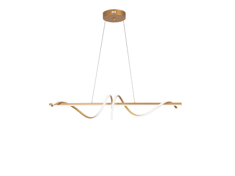 PENDENTE TASCHIBRA LED MUNIQUE 3000K 36W OURO