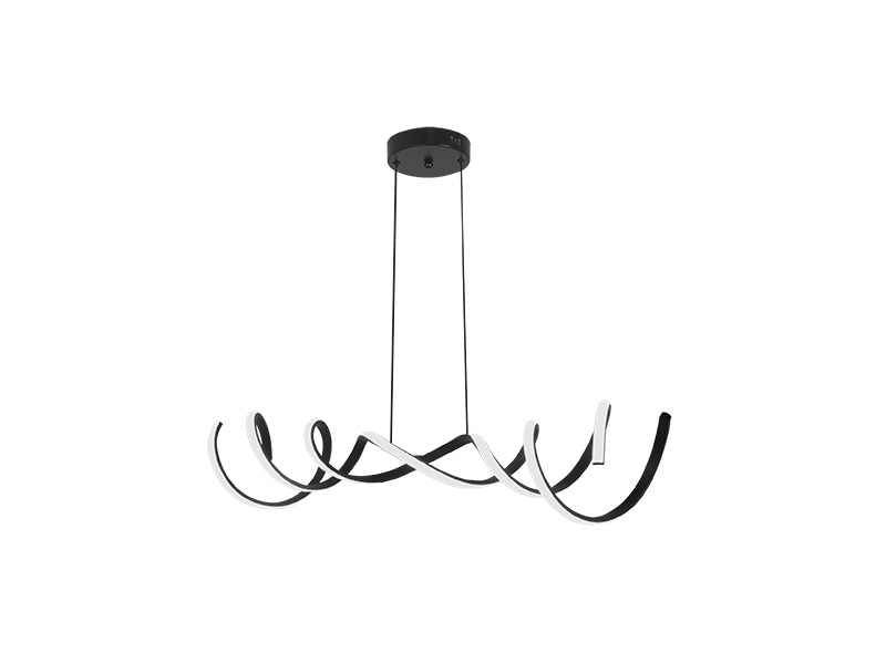 PENDENTE TASCHIBRA LED SEVILHA 3000K 50W PRETO