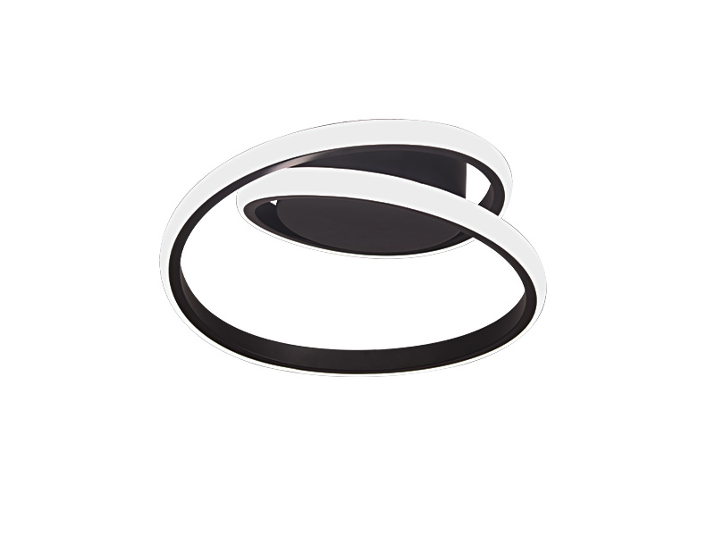 PLAFON TASCHIBRA LED MADRI 6500K 20W PRETO