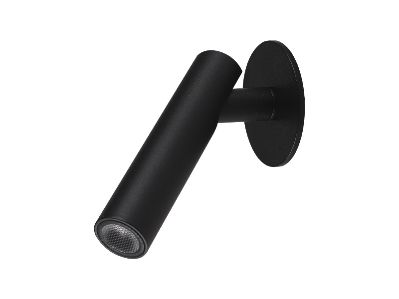 MINI SPOT LED EMBUTIR OTTO 2W 3000K PRETO