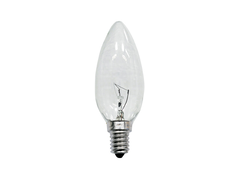 LÂMPADA INCANDESCENTE VELA LISA CLARA 25W 220V E14
