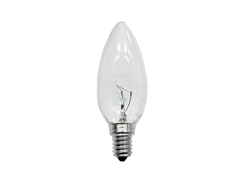 LÂMPADA INCANDESCENTE VELA LISA CLARA 40W 127V E14