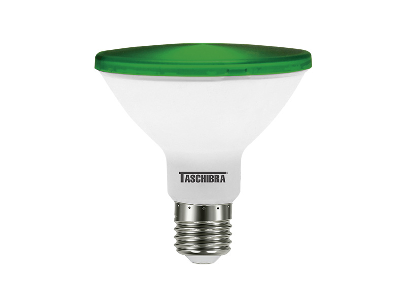 LÂMPADA LED PAR 30 IP65 11W VERDE E27