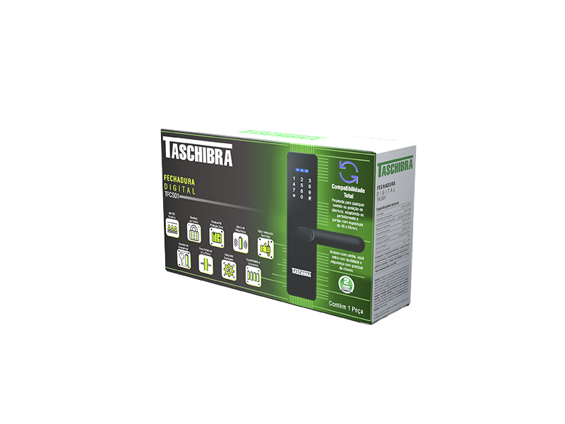 FECHADURA DIGITAL TASCHIBRA TFCS01
