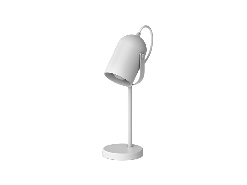 LUMINÁRIA DE MESA TASCHIBRA BELL MINI E27 BRANCA