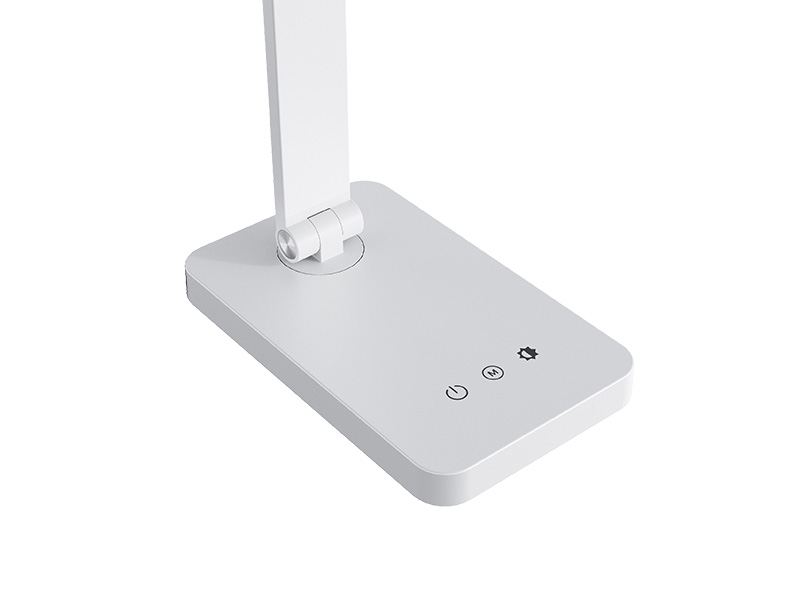 LUMINÁRIA DE MESA LED TASCHIBRA THINY RECARREGÁVEL BRANCO