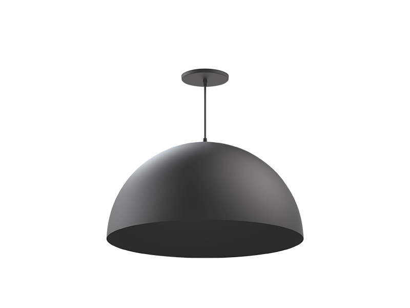 PENDENTE TASCHIBRA WOK E27 PRETO FOSCO