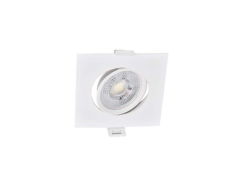 SPOT EMBUTIR QUADRADO LED NEO MR16 5W 3000K 38º BR