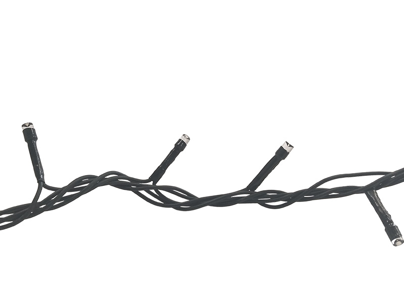 CORDÃO LUM 96 LEDS 8F ISOL VD 127V BRANCO