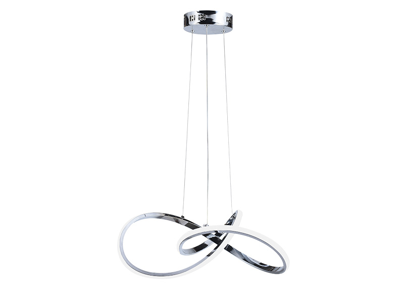 PENDENTE LED TASCHIBRA TÓQUIO 3000K 30W CROMADO