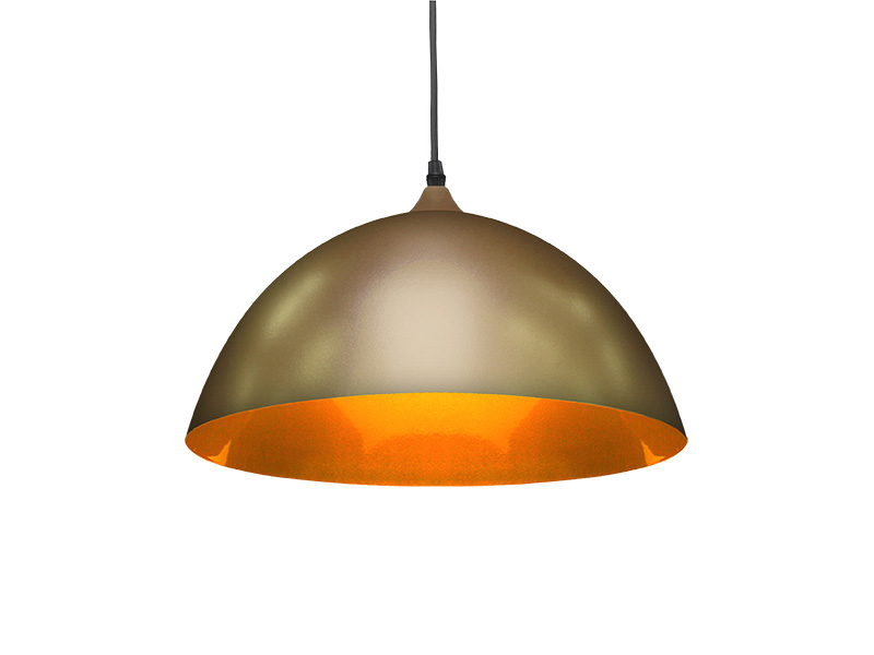 PENDENTE TASCHIBRA BROOKLYN 1XE27 OURO