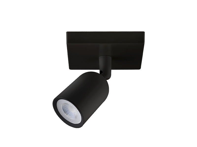 SPOT LED DIRECT MR16 BASE LINEAR 1X4W 6500K PRETO
