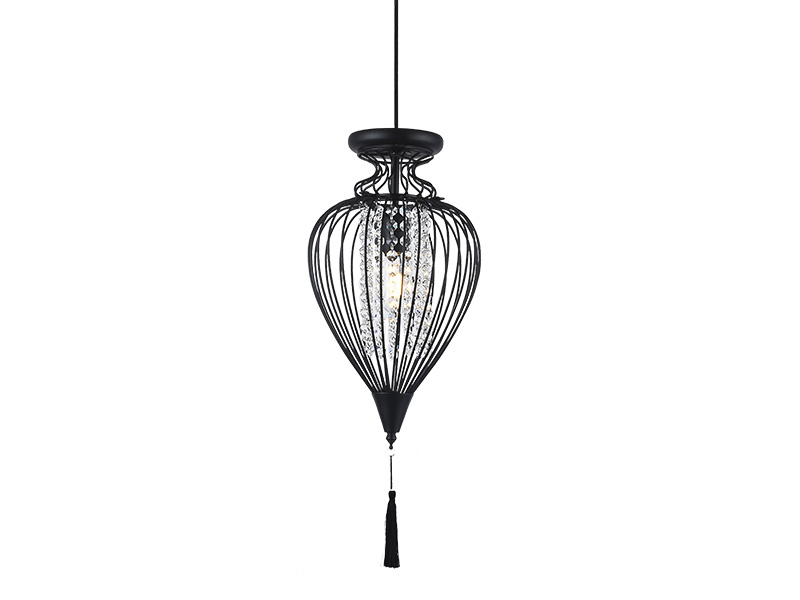 PENDENTE TASCHIBRA ISTAMBUL M PRETO 1XE27