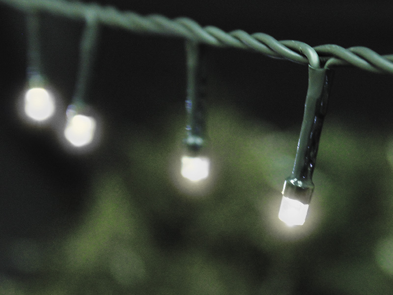 CORDÃO LUM 96 LED ESTAT ISOL VD 220V BRANCO