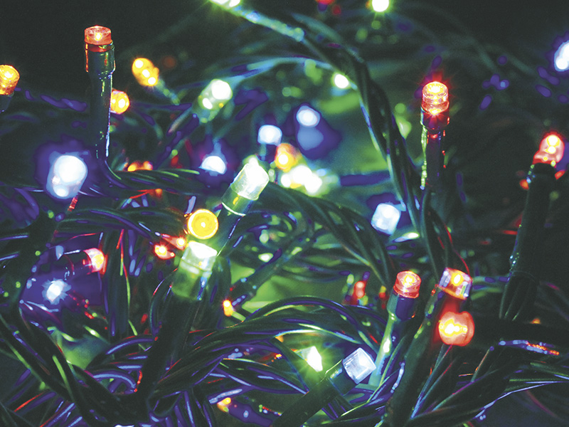 CORDÃO LUM 96 LEDS 8F ISOL VD 220V COLORIDO