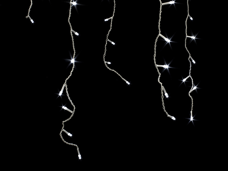 CORTINA LUMINOSA TASCHIBRA 144 LEDS 8 FUNÇÕES ISOL BR 127V 3000K