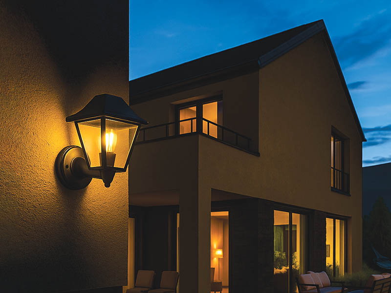 ARANDELA TASCHIBRA VILLA UP E27 P/LÂMP LED