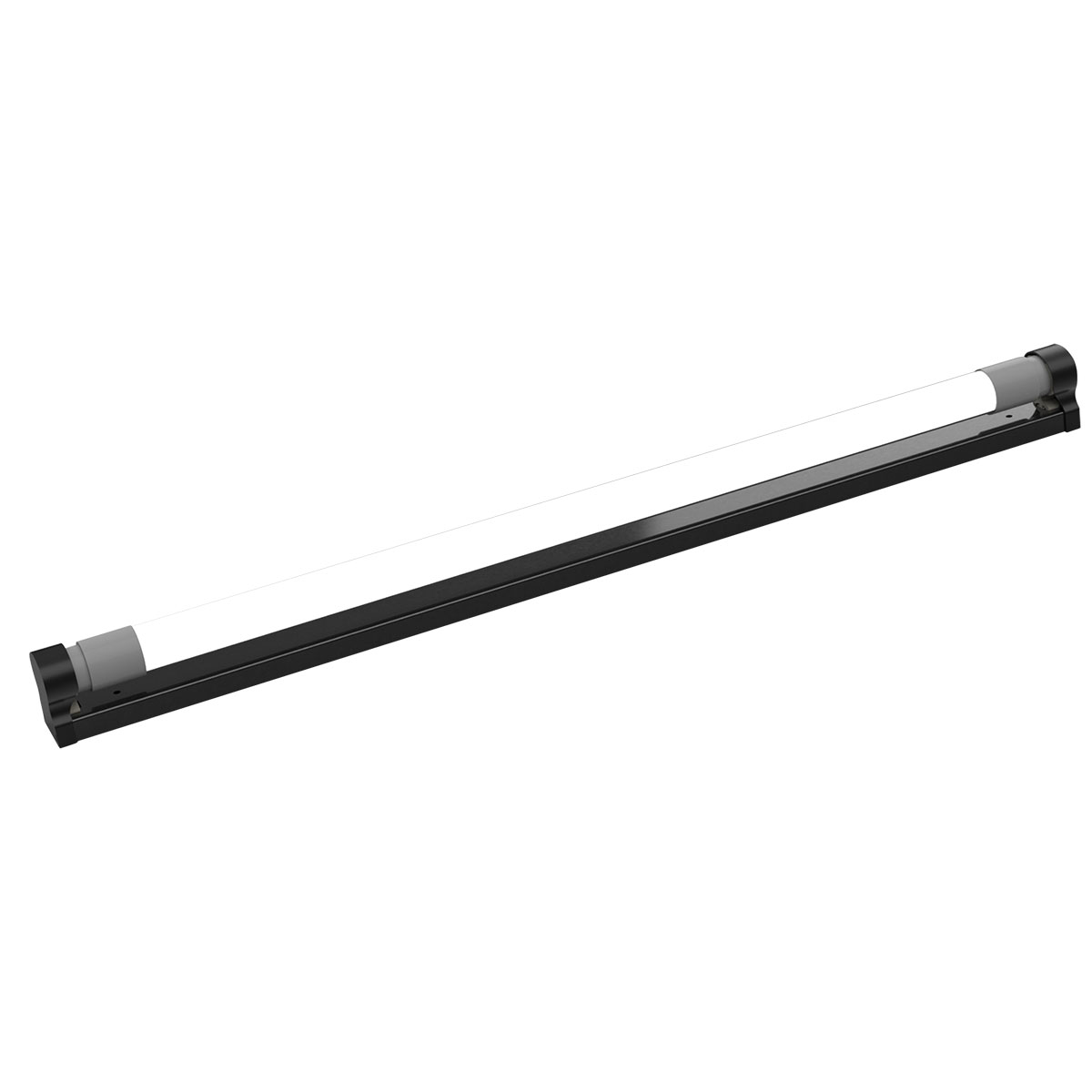 LUMINÁRIA FIT LED 1X20,5W AUTOVOLT 6500K PRETA