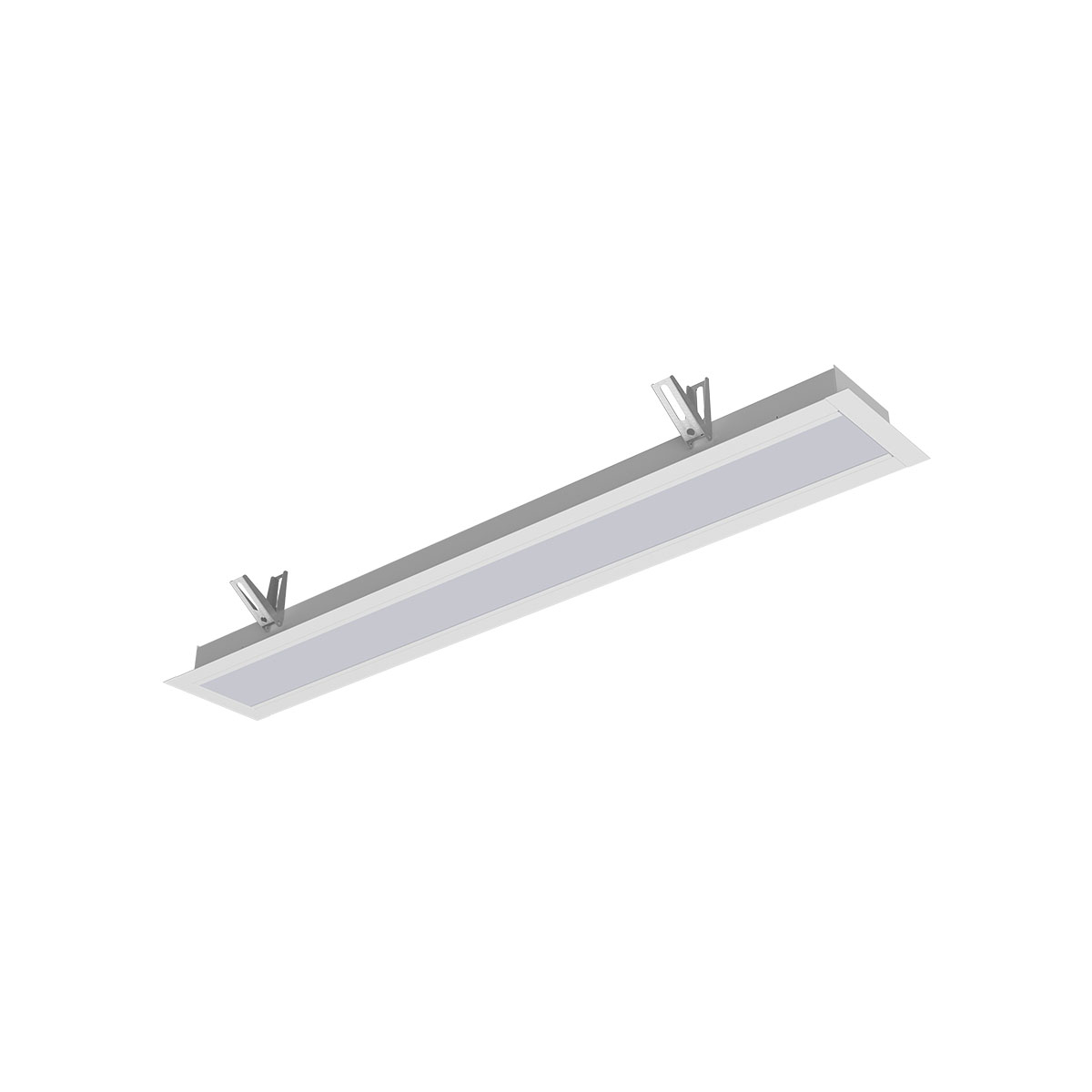 LUMINÁRIA LED VETOR EMBUTIR 56 LINEAR 17W 6500K BRANCA
