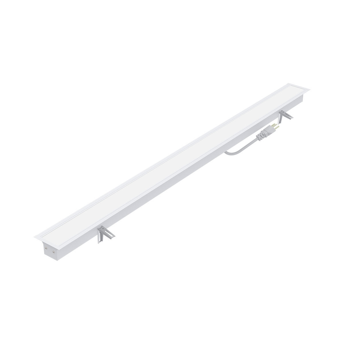 LUMINÁRIA LED FALCON EMB FORRO GESSO LINEAR LT 42W 220V 4000K BRANCA