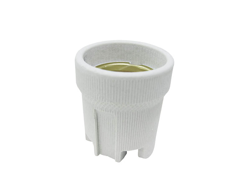 SOQUETE E-27 PORCELANA SACO PLAST .