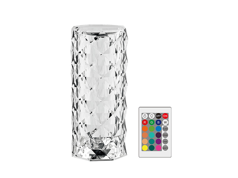 LUMINÁRIA LED TASCHIBRA CRYSTAL COLOR CONTROL RGB .