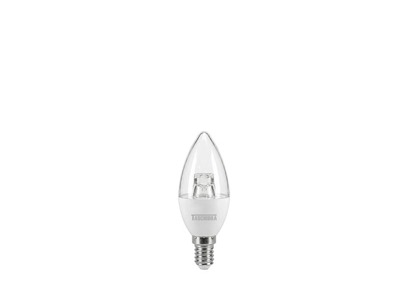 LÂMPADA LED VELA TVL 25 CLARA 3W 2700K E14