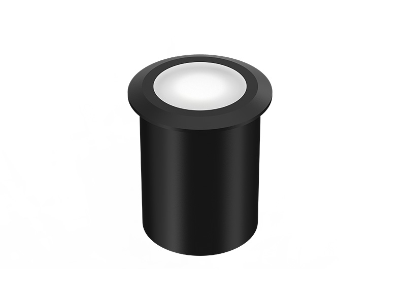 EMBUTIDO DE SOLO LED TASCHIBRA BASE 2W 3000K PRETO