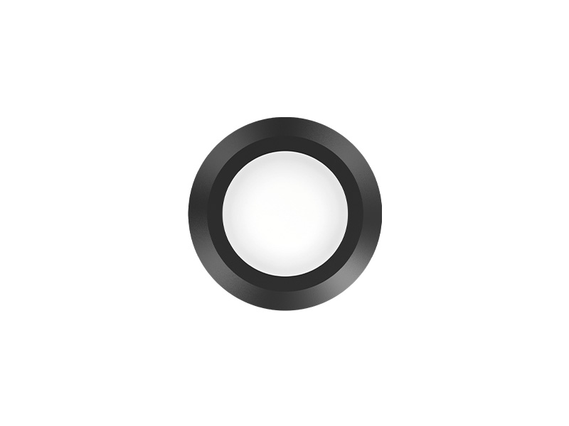 EMBUTIDO DE SOLO LED TASCHIBRA BASE 2W 6500K PRETO